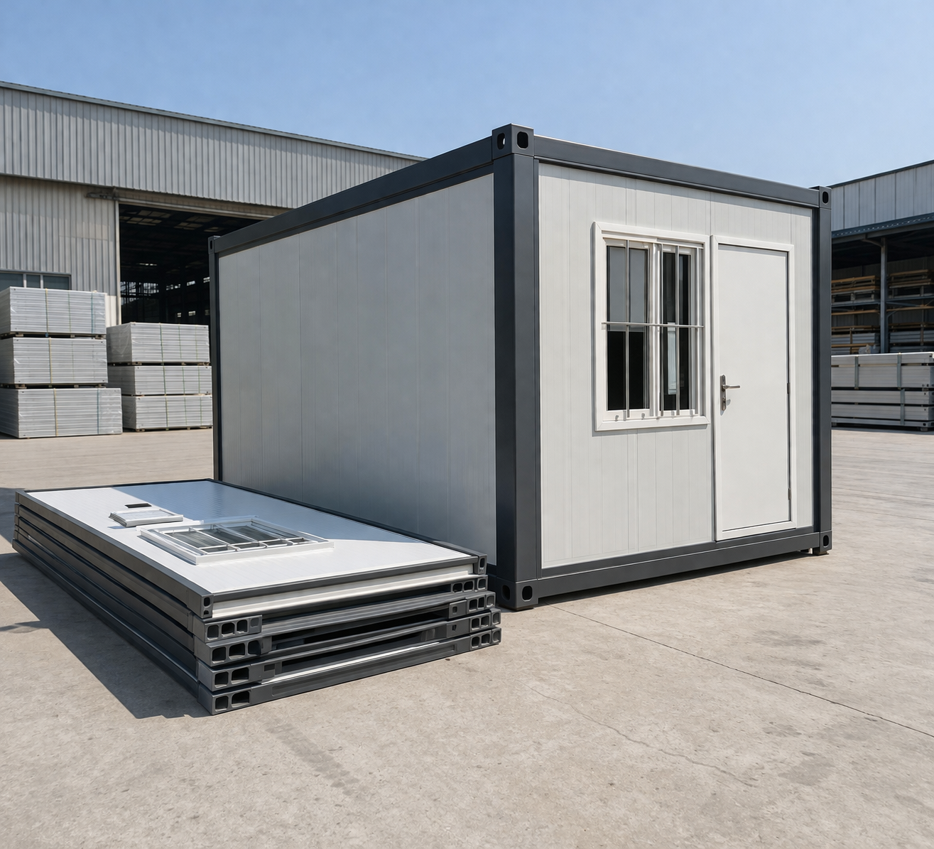 Flat Pack Containers view 2